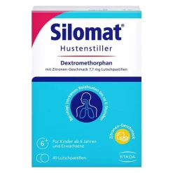 Hustenstiller DMP Zitrone Lutschpastillen, 40 St^Silomat New