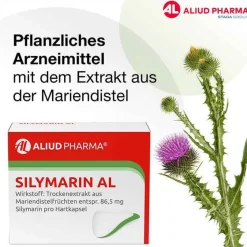 SILYMARIN AL Hartkapseln, 100 St^Aliud Pharma