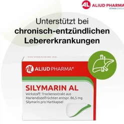 SILYMARIN AL Hartkapseln, 100 St^Aliud Pharma