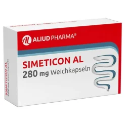 Aliud Pharma Medikamente Gegen Blähungen-SIMETICON AL 280 mg Weichkapseln, 32 St