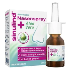 Sinulind Meerwasser Nasenspray-Meerwasser Nasenspray + Aloe Vera, 20 ml