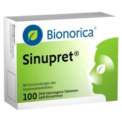 Sinupret ® überzogene Tabletten, 100 St- Schnupfen & Nasennebenhöhlen