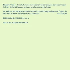 Sinupret forte überzogene Tabletten, 50 St- Schnupfen & Nasennebenhöhlen