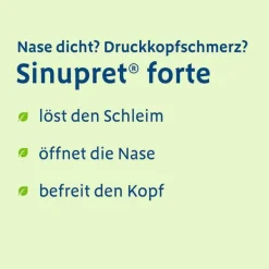 Sinupret Schnupfen & Nasennebenhöhlen-forte überzogene Tabletten, 20 St