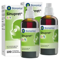 Sinupret Saft, 2x100 ml- Schnupfen & Nasennebenhöhlen