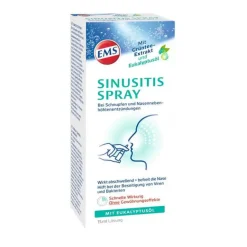 Emser SINUSITIS SPRAY mit Grüntee-Extrakt und Eukalyptusöl, 15 ml- Schnupfen & Nasennebenhöhlen
