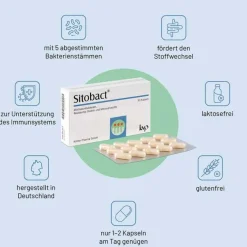 Köhler Sitobact Kapseln, 30 St- Bakterienkulturen