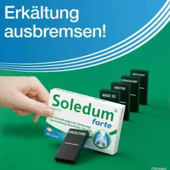 Soledum Schnupfen & Nasennebenhöhlen|Hustenlöser-Kapseln forte, 100 St