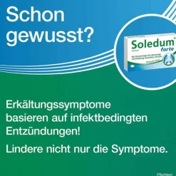 Soledum Schnupfen & Nasennebenhöhlen|Hustenlöser-Kapseln forte, 2x100 St