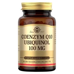 Solgar Coenzym Q10-Coenzym Q10 Ubiquinol 100 mg Kapseln, 50 St
