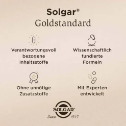 Solgar Mikronährstoffe-Haut Haare Nägel Komplex Tabletten, 120 St