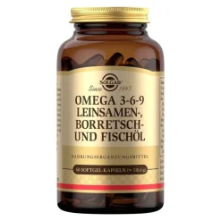 Solgar Omega 3 - 6 - 9 Kapseln, 60 St- Omega 3 Kapseln