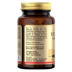 Solgar Vitamin D3 600 I.E. Kapseln, 120 St- Vitamin D (Colecalciferol)