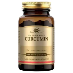 Solgar Vollspektrum Curcumin Kapseln, 30 St^ New