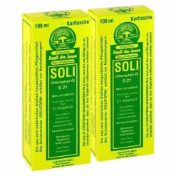 Soli-Chlorophyll-Öl S 21 , 2x100 ml- Körperöle
