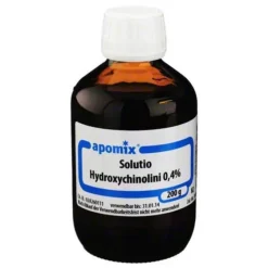 Apomix Solutio hydroxychin. 0,4%, 200 ml- Arzneimittel Gegen Ekzeme & Entzündungen