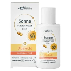 Medipharma Cosmetics Sonne Schutz & Pflege Fluid ultraleicht LSF 50 + , 50 ml- Lsf 50+