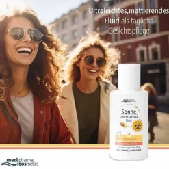 Medipharma Cosmetics Sonne Schutz & Pflege Fluid ultraleicht LSF 50 + , 50 ml- Lsf 50+