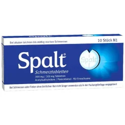 ® Schmerztabletten, 10 St^Spalt Online