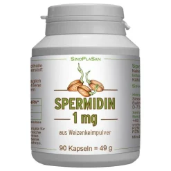 Sinoplasan Spermidin 1 mg Kapseln, 90 St- Spermidin|Aminosäuren