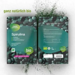 Spirulina 500 mg Bio Naturland Tabletten, 2000 St^GSE Best
