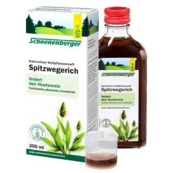 Schoenenberger Sonstige Bio Produkte-Spitzwegerichsaft HPS, 3X200 ml