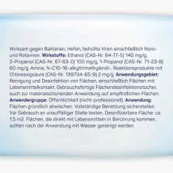 Sterillium surface wipes Oberflächendesinfektion, 60 St- Flächendesinfektionsmittel