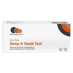 One Step Sonstige Tests-Strep A Test Testkassette Home Use Rachenabstrich, 1 St