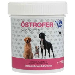 Östrofer Kautabletten für Hunde, 100 St^Nutrilabs Discount