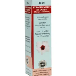 Sanum Sanum Kehlbeck-Strophanthus D 4 Tropf, 10 ml