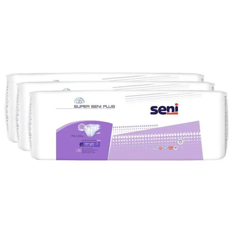 SUPER PLUS L Windeln für die Nacht für Erwachsene, 3X30 St^Seni Clearance