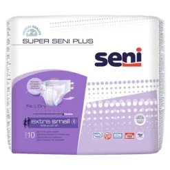 Seni SUPER PLUS XS Windeln für die Nacht für Erwachsene, 10 St- Windeln & Pants