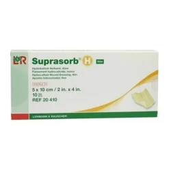 Wundverband-Suprasorb H Hydrokolloidverband 5x10cm dünn, 10 St