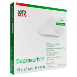 Wundverband-Suprasorb P PU-Schaumv.15x20 cm nicht klebend, 5 St