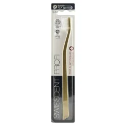 Swissdent Whitening classic Zahnbürste gold, 1 St- Zahnbürsten