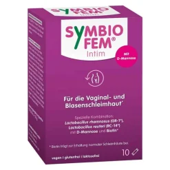 Symbiofem Intim Milchsäurebakterien mit D-Mannose, 10 St- Mannose