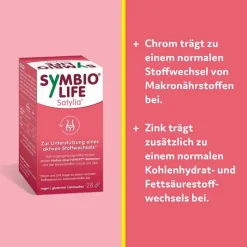 Symbiolife Satylia Kapseln, 28 St- Zink|Chrom