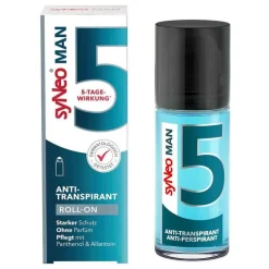 SyNeo Antitranspirant & Deo-5 Antitranspirant Roll-on unisex, 50 ml