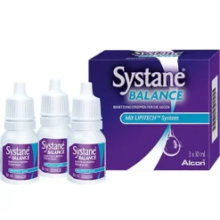 Balance Augentropfen, 3X10 ml^Systane Discount