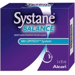 Balance Augentropfen, 3X10 ml^Systane Discount