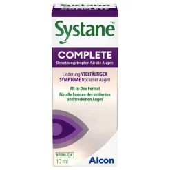 Systane Complete Benetzungstropfen für die Augen, 10 ml- Augentropfen Trockene Augen