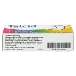 Talcid Sodbrennen Medikamente|Magentabletten-Kautabletten, 50 St