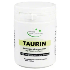 Taurin Vegi Kapseln, 120 St- Taurin|Aminosäuren