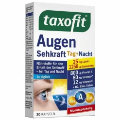 Augen Sehkraft Kapseln, 30 St^Taxofit Sale