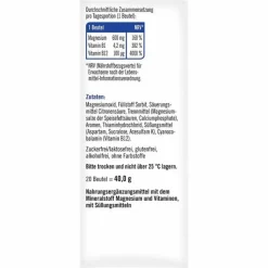 Taxofit Magnesium 600 + B12 Direkt Granulat, 20 St- Magnesium