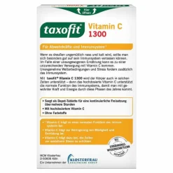 Vitamin C 1300 Tabletten, 30 St^Taxofit Discount