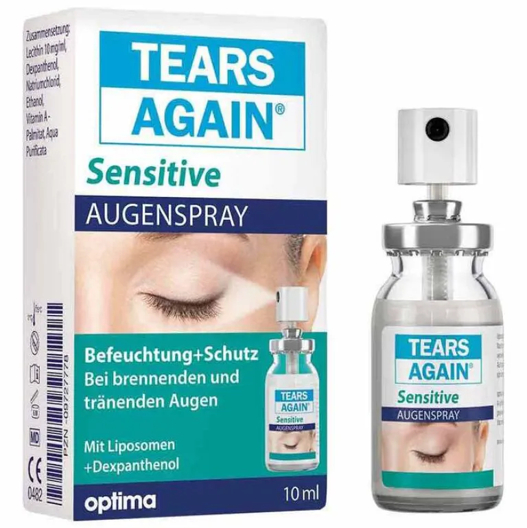 Tears Again Augentropfen Trockene Augen-® Sensitive Augenspray, 10 ml