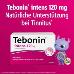 Tebonin ® intens 120 mg Filmtabletten, 200 St- Ginkgo|Durchblutungs Tabletten