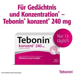 Tebonin ® intens 120 mg Filmtabletten, 200 St- Ginkgo|Durchblutungs Tabletten