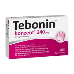 konzent 240 mg Filmtabletten, 30 St^Tebonin Best